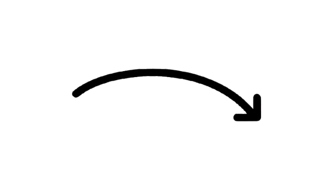 png clipart computer icons arrow curved line black and white eyewear removebg preview